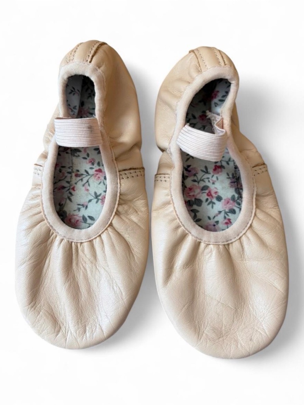 Classic pink girls ballet shoes size 10 slippers
